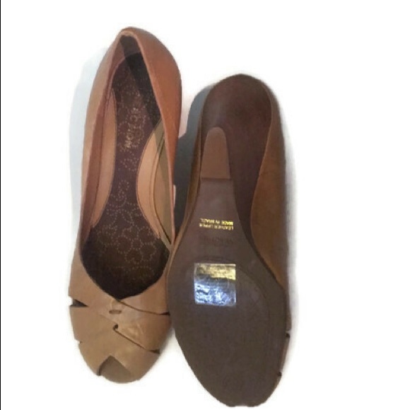 NWOT Kenneth Cole Reaction leather wedge shoe - Picture 4 of 12